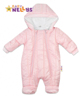 Baby Nellys Kojenecká zimní kombinéza/overal Lux - vel.68