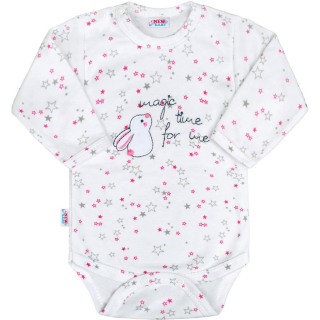 NEW BABY Dívčí kojenecké body Magic Star - vel.56